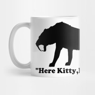 Saber-Tooth Black Mug